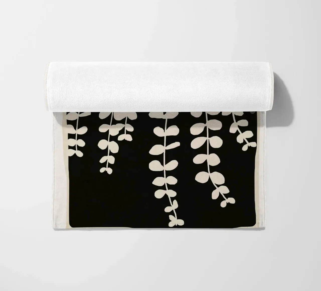 Minimal Abstract Leaves 2 telo mare da cityart