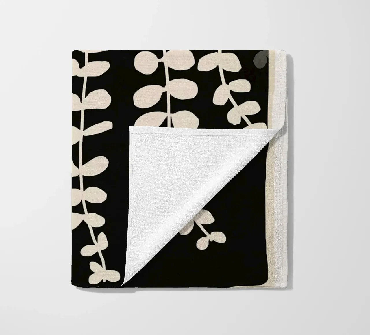 Minimal Abstract Leaves 2 telo mare da cityart