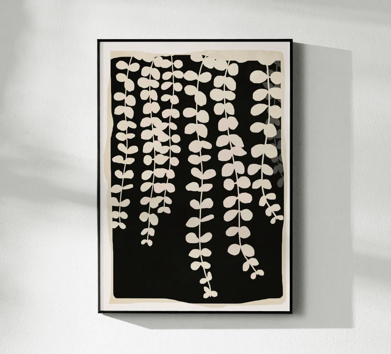 Minimal Abstract Leaves 2 plexiglass da cityart
