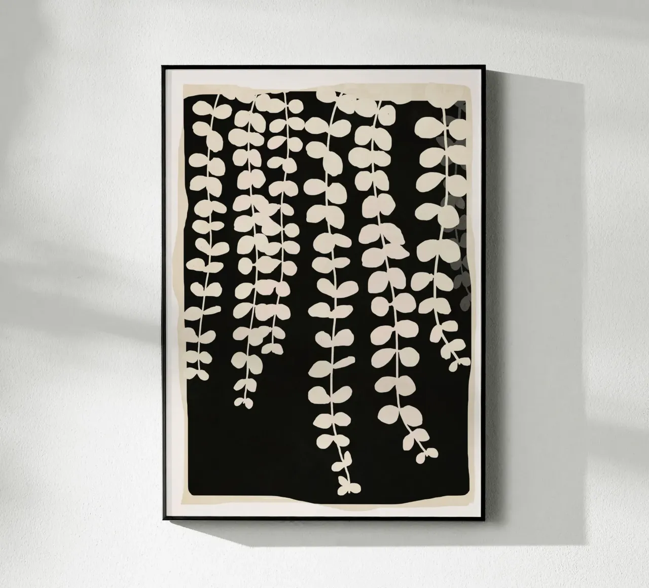 Minimal Abstract Leaves 2 plexiglass da cityart