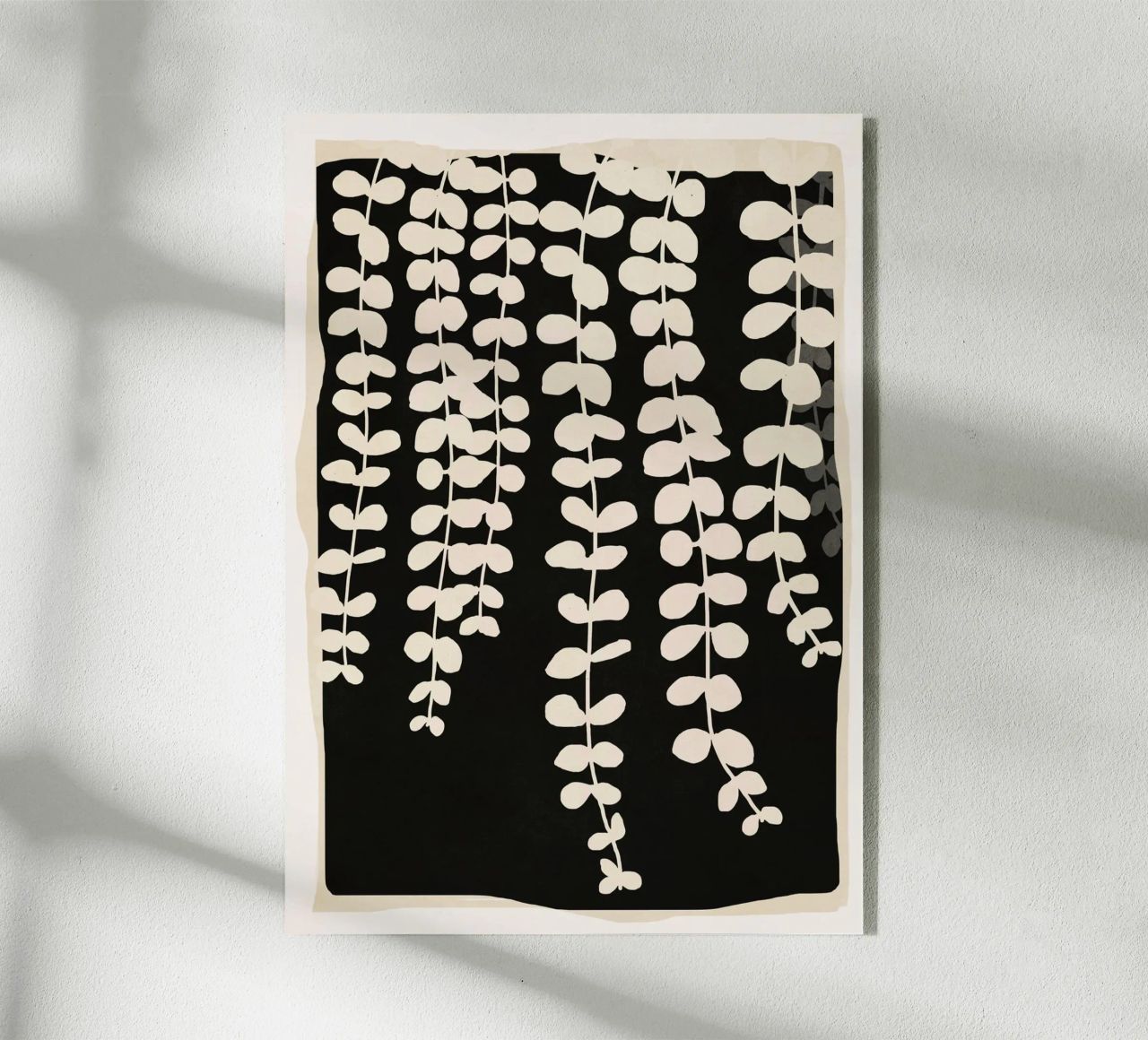 Minimal Abstract Leaves 2 plexiglass da cityart