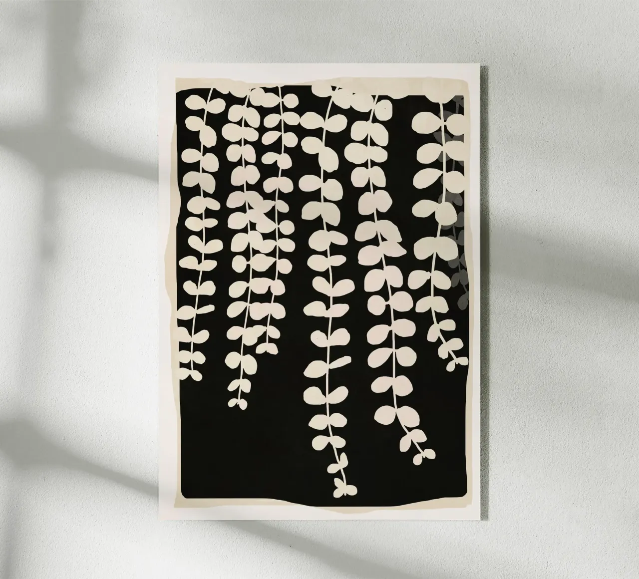 Minimal Abstract Leaves 2 plexiglass da cityart