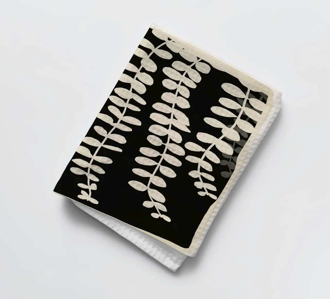 Minimal Abstract Leaves 2 canovaccio da cucina da cityart