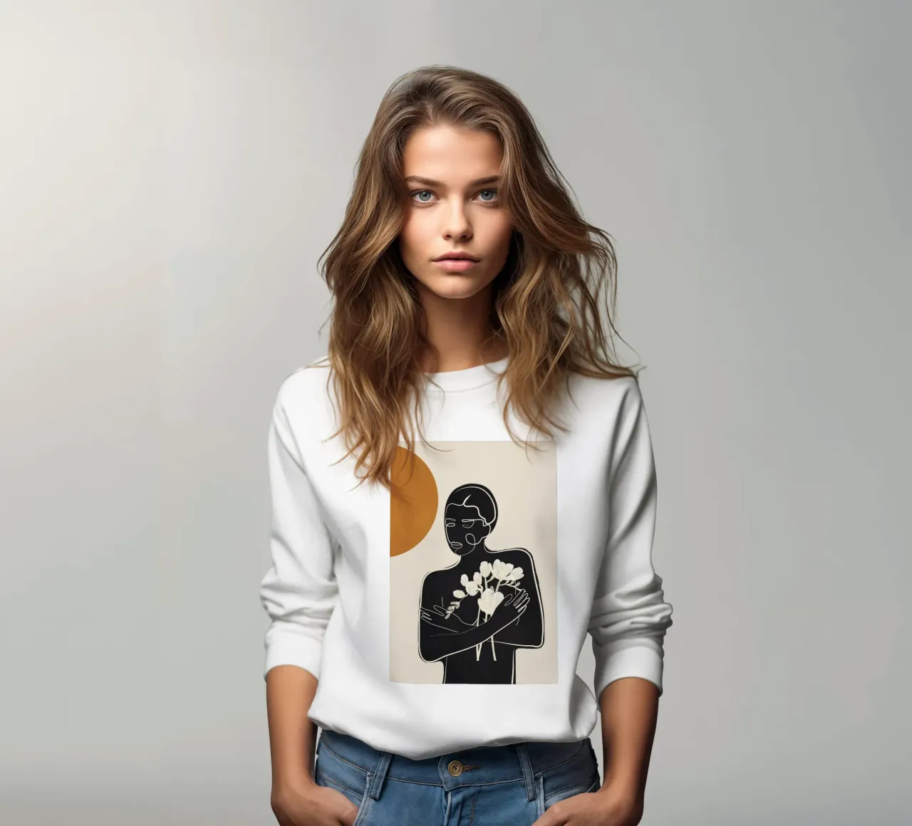 Touch of Bloom Sweatshirt von cityart