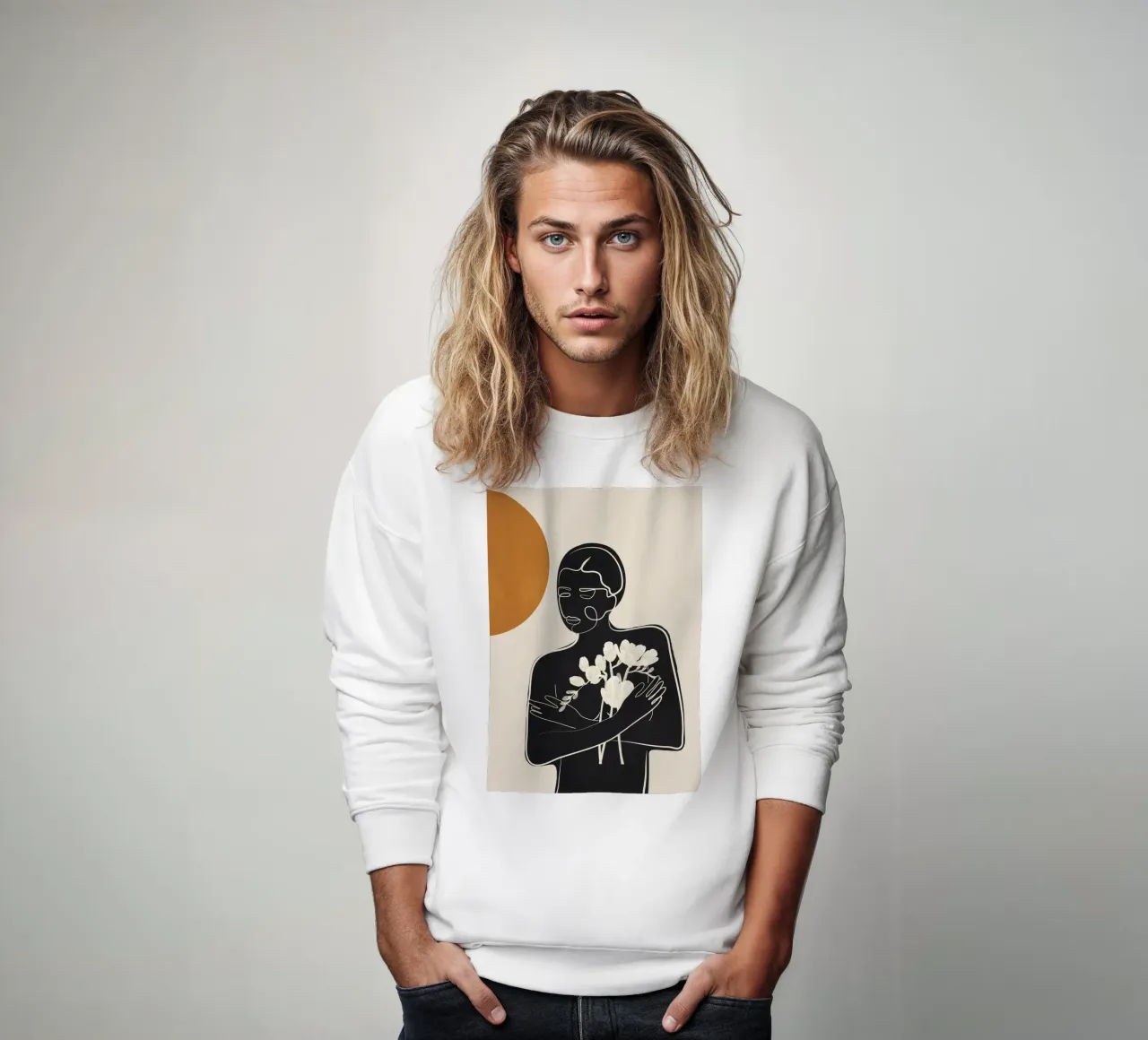 Touch of Bloom Sweatshirt von cityart