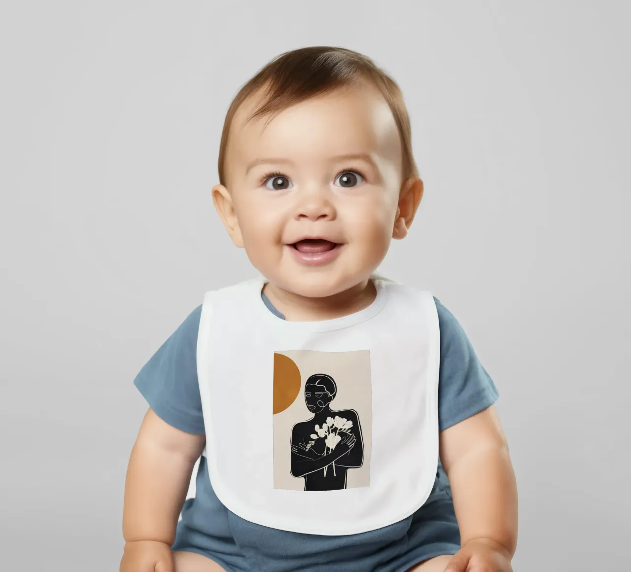 Touch of Bloom bavaglino da cityart