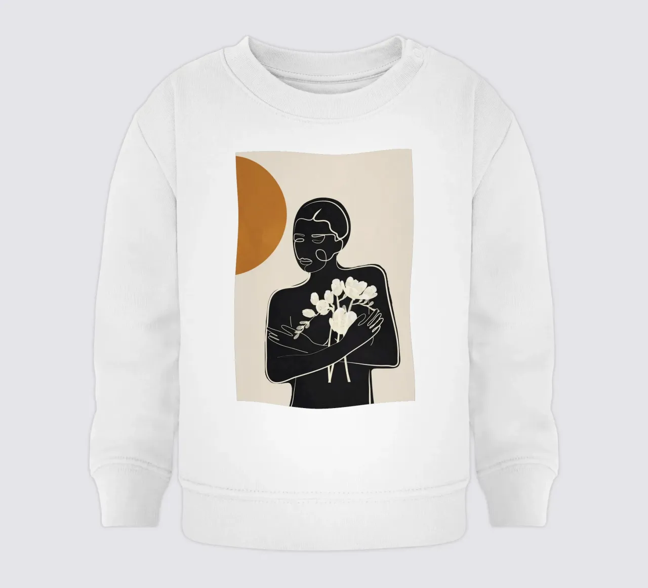 Touch of Bloom baby sweatshirt van cityart