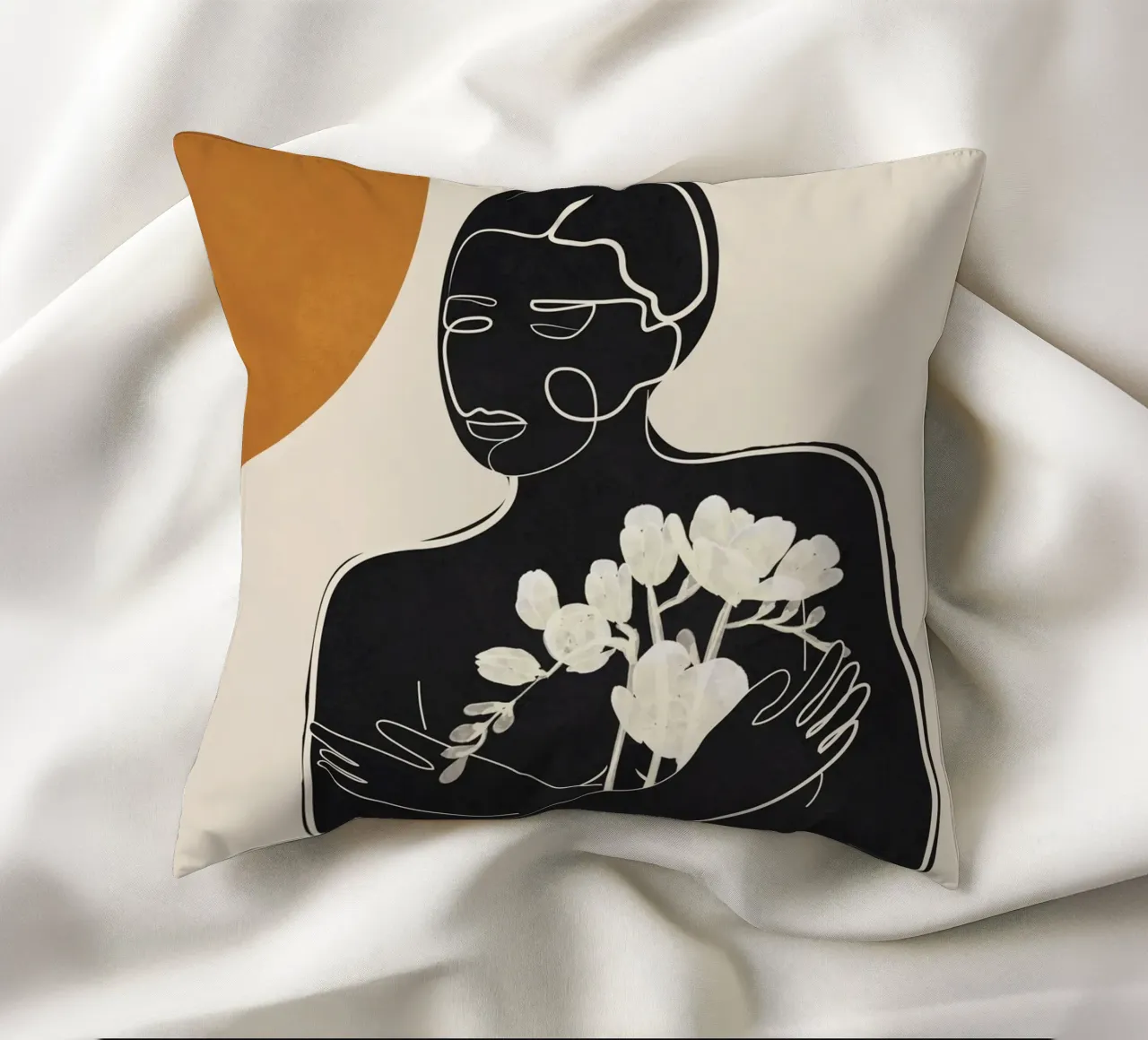 Touch of Bloom decorative cushion by cityart