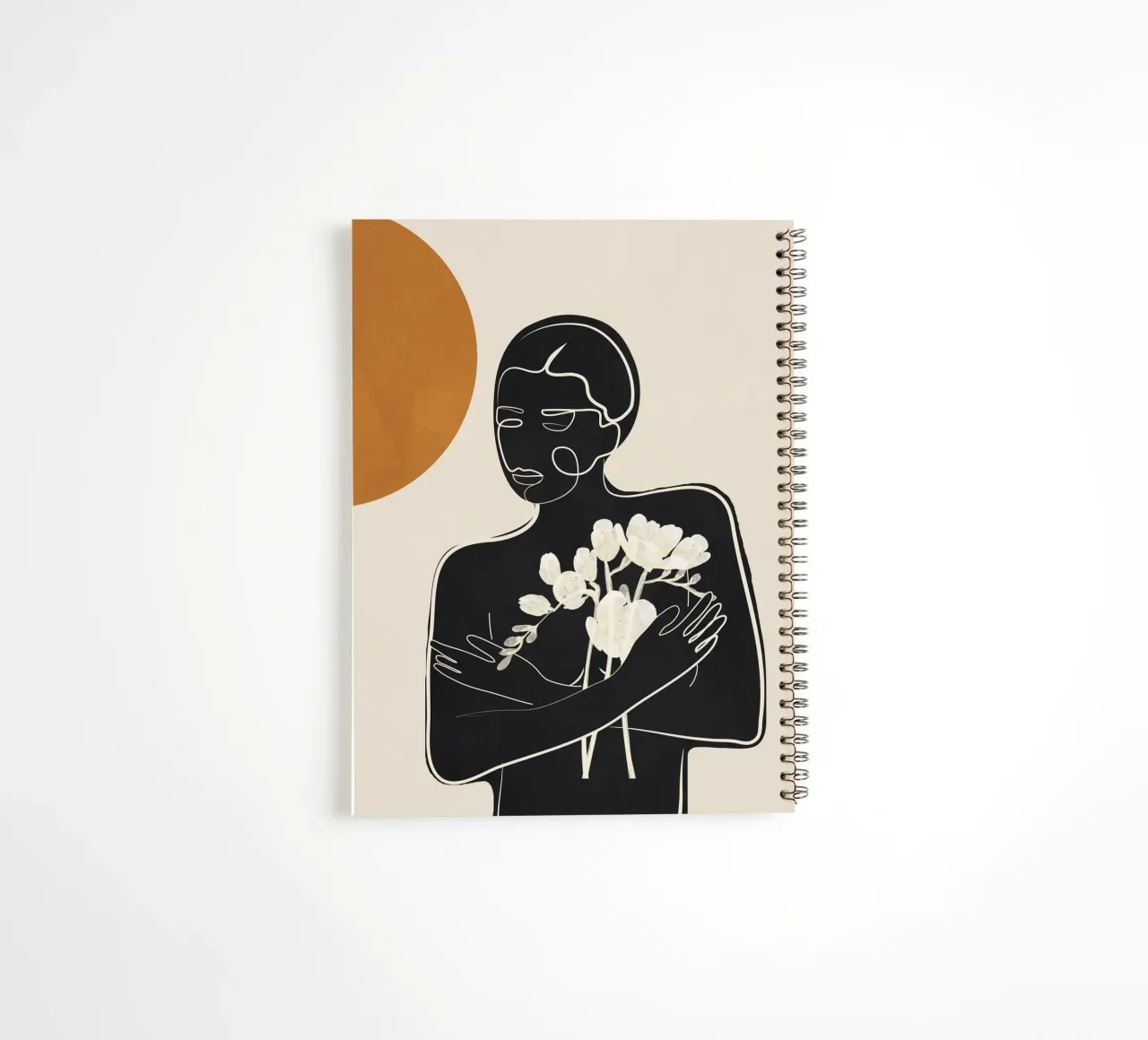 Touch of Bloom notitieboek met spiraal van cityart