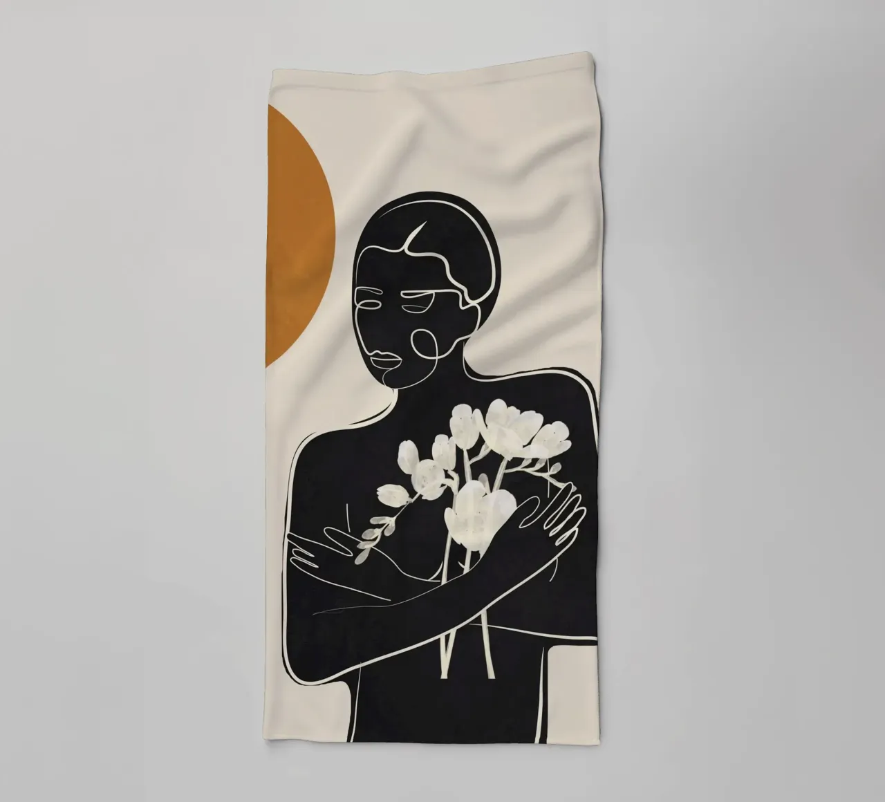 Touch of Bloom asciugamano da bagno da cityart