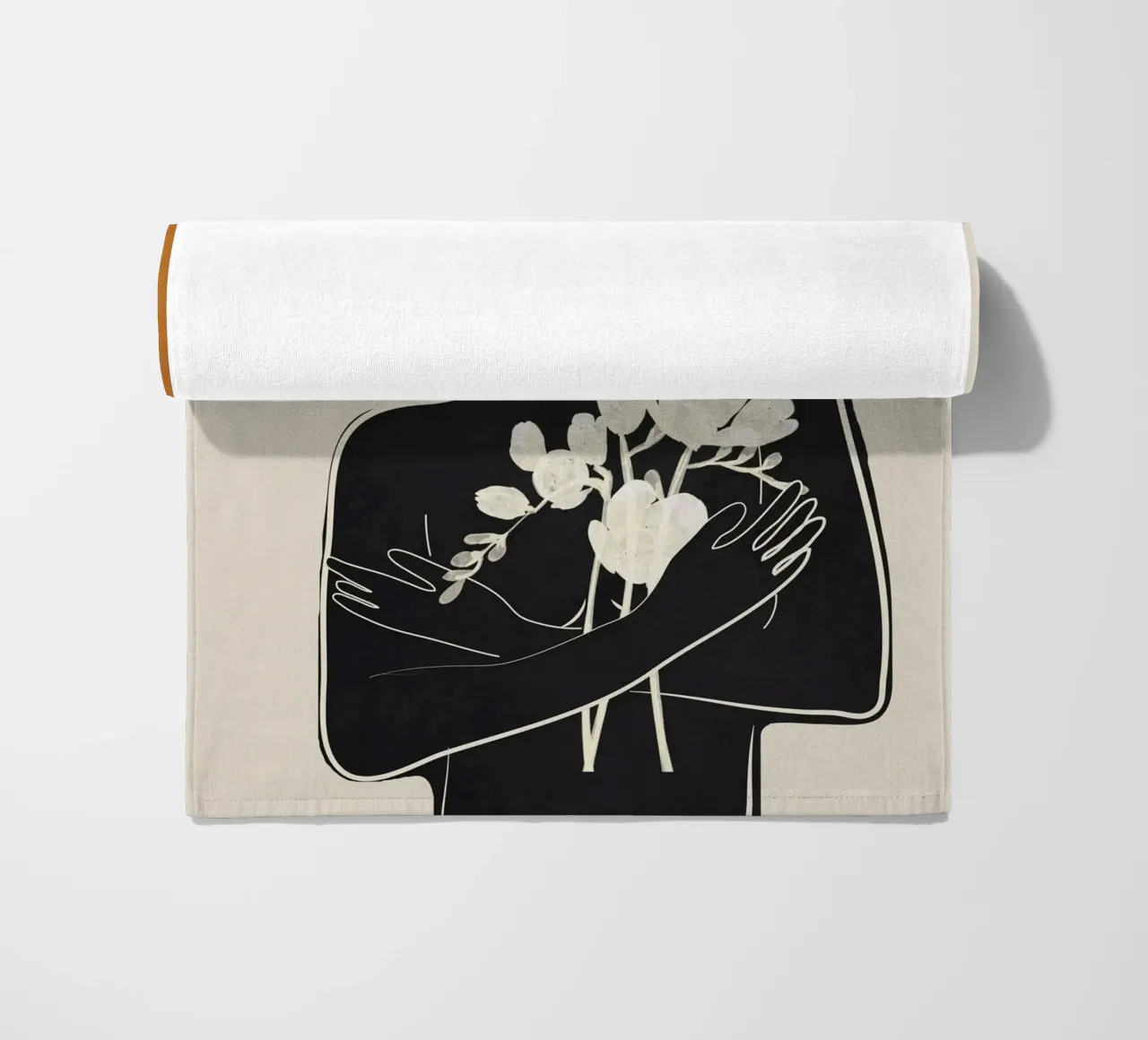 Touch of Bloom toalla de playa de cityart