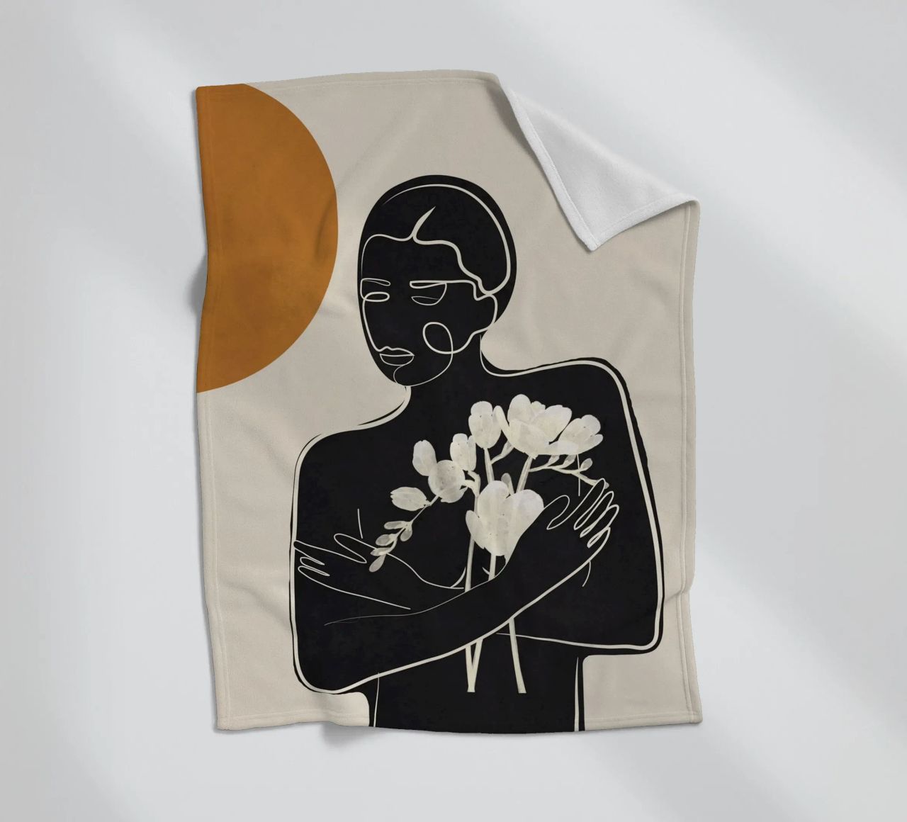 Touch of Bloom coperta in pile da cityart