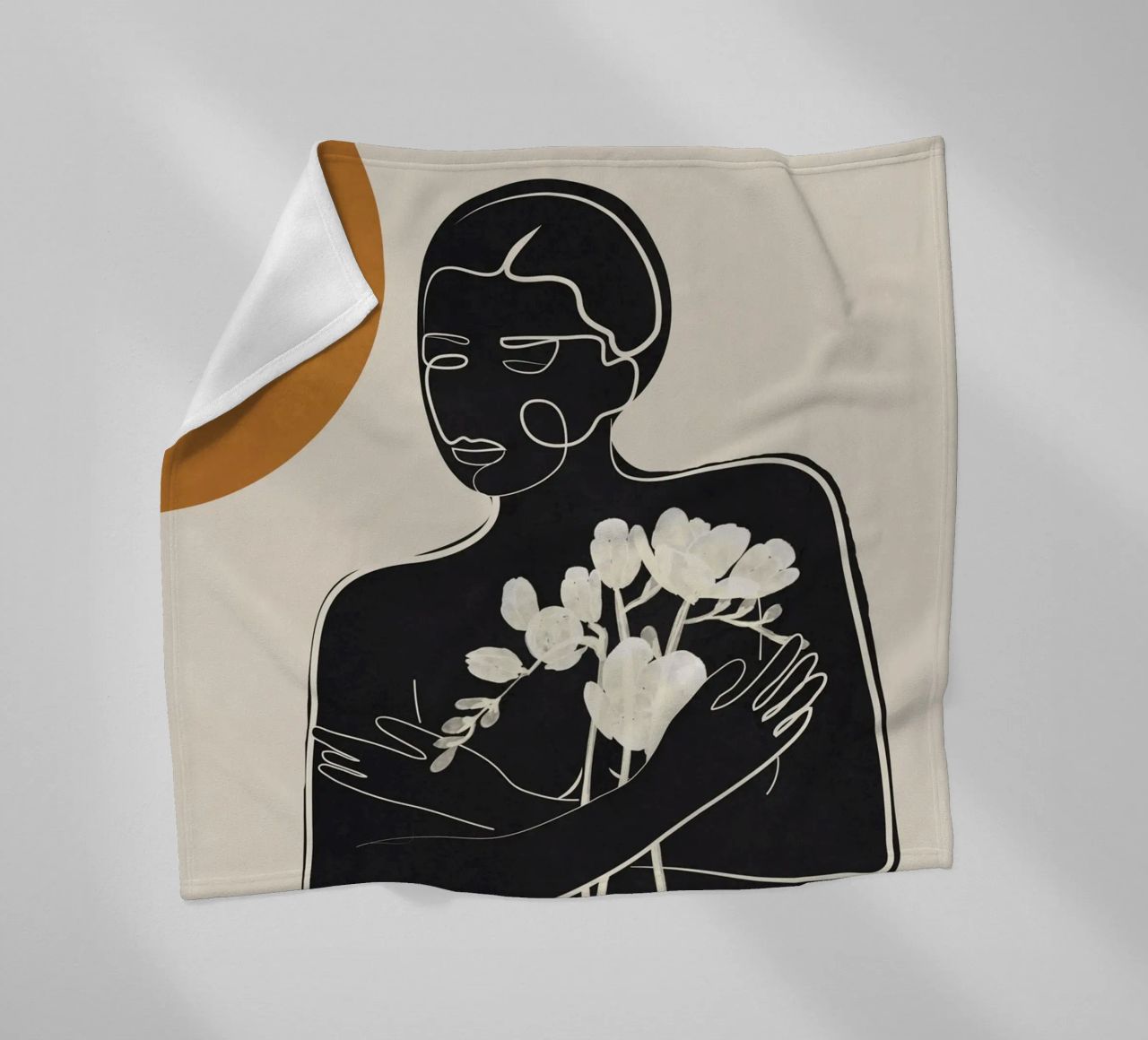 Touch of Bloom coperta in pile da cityart