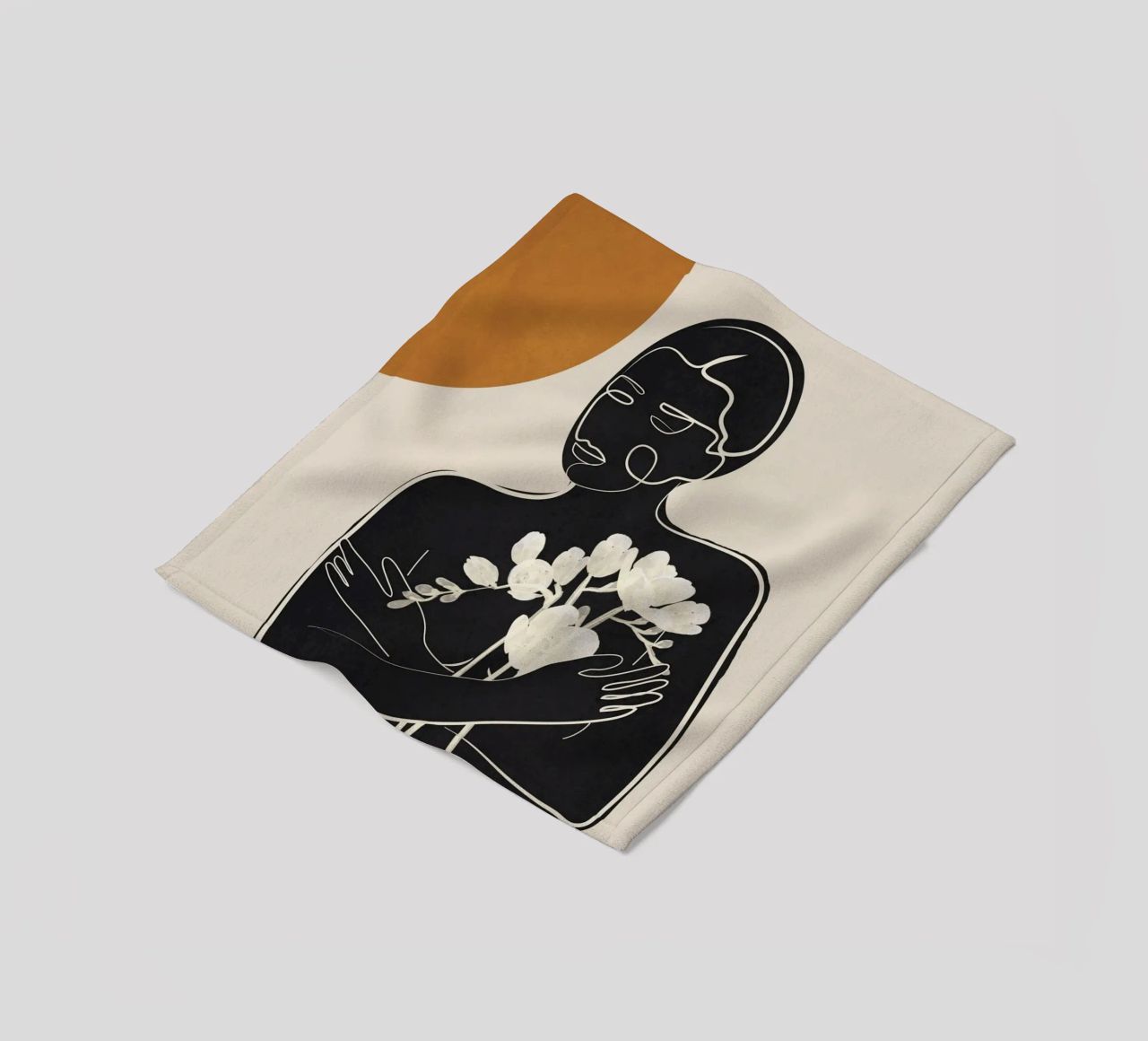 Touch of Bloom coperta in pile da cityart