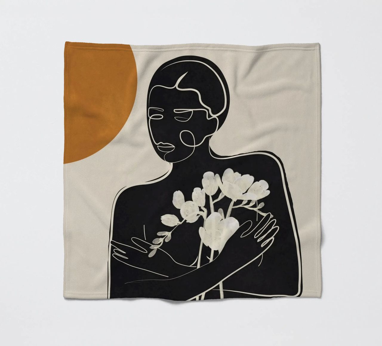 Touch of Bloom coperta in pile da cityart