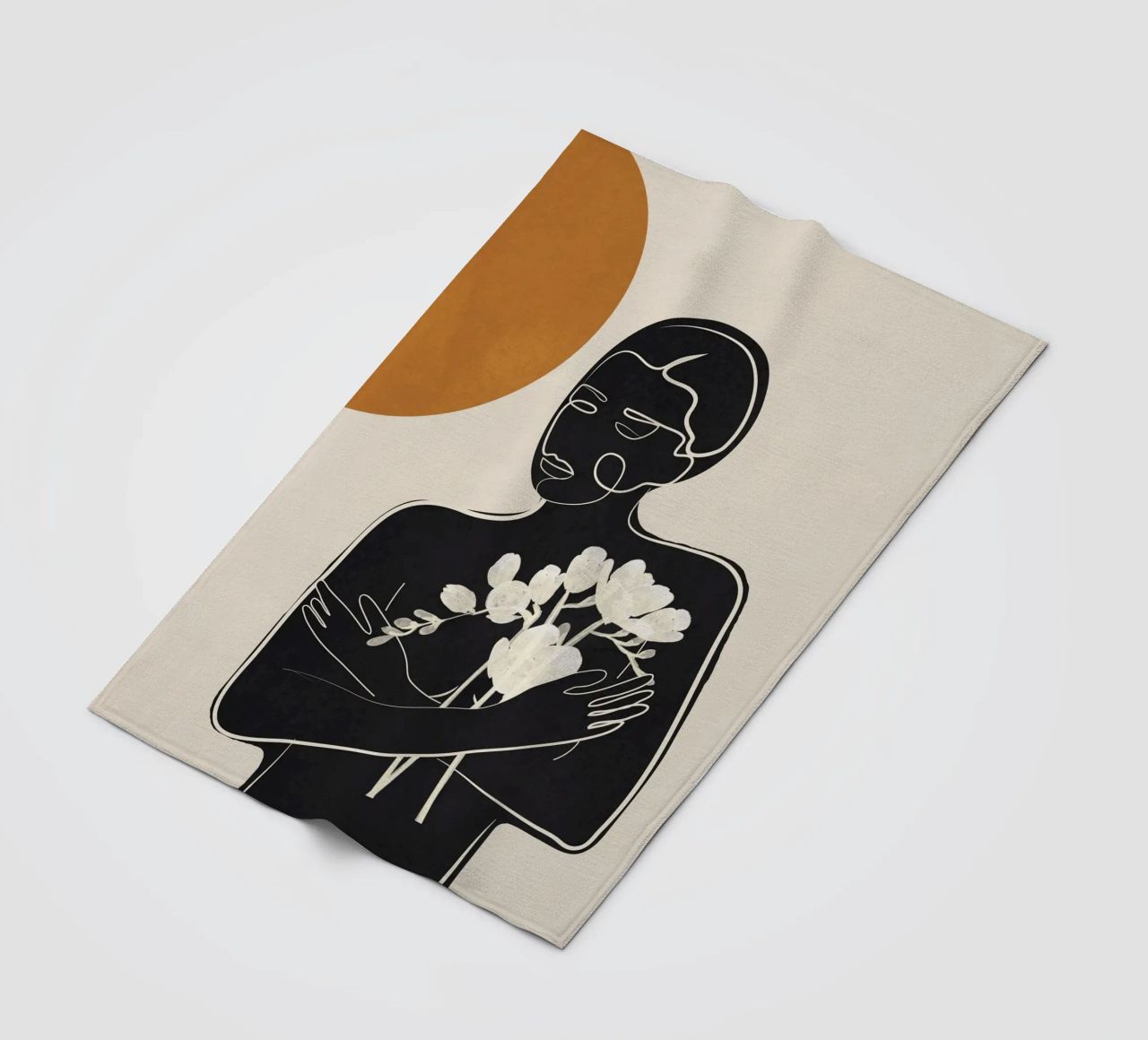 Touch of Bloom coperta in pile da cityart