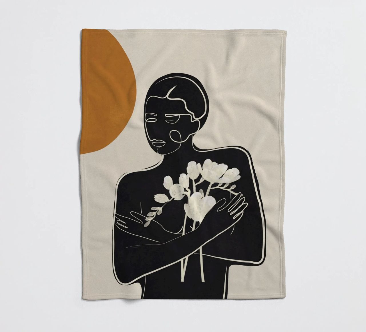 Touch of Bloom coperta in pile da cityart