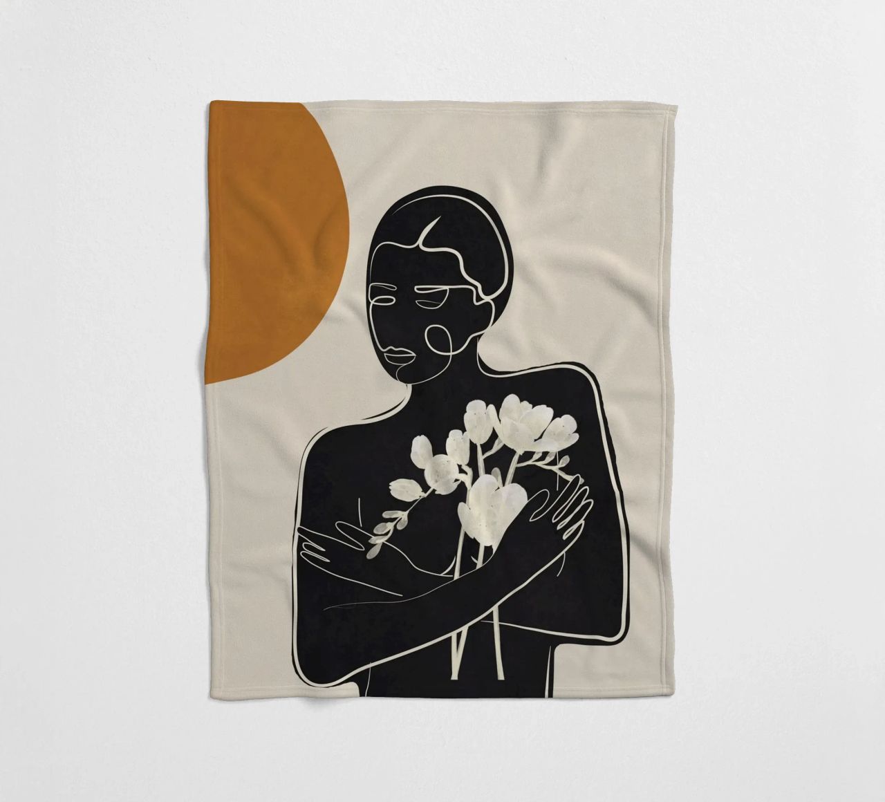 Touch of Bloom coperta in pile da cityart