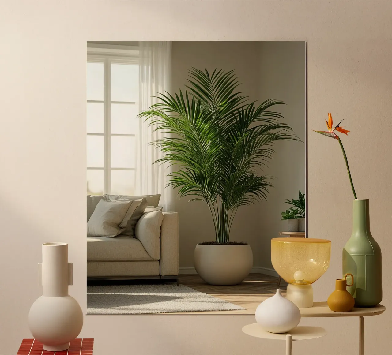 Verde lussureggiante poster con telaio in plastica da PhotoVibe Decor