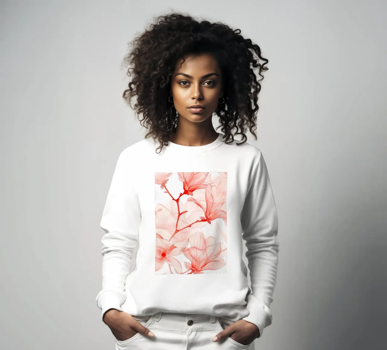 Magnolia felpa da Justyna Jaszke JBJart