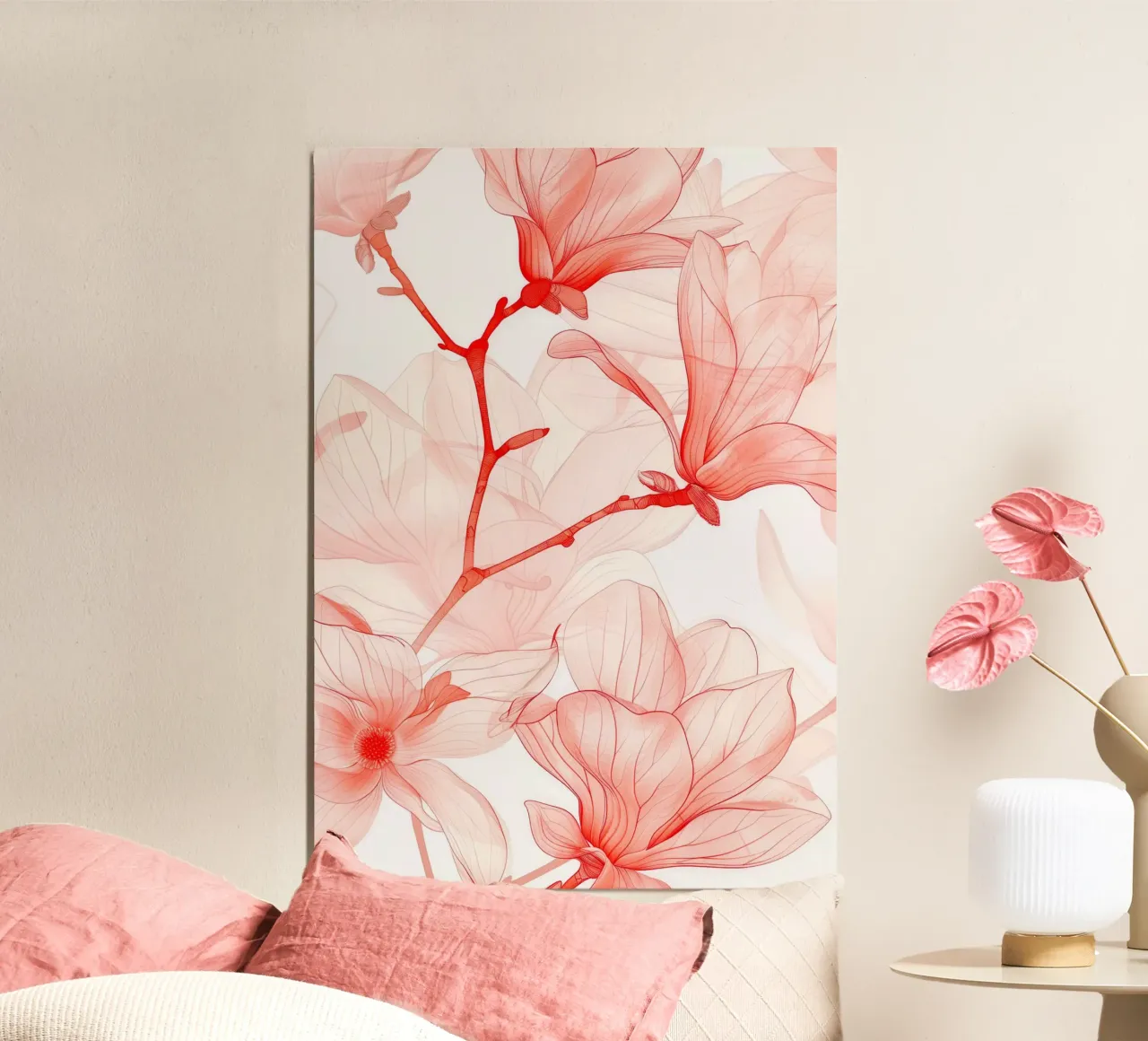 Magnolia carta hahnemühle da Justyna Jaszke JBJart