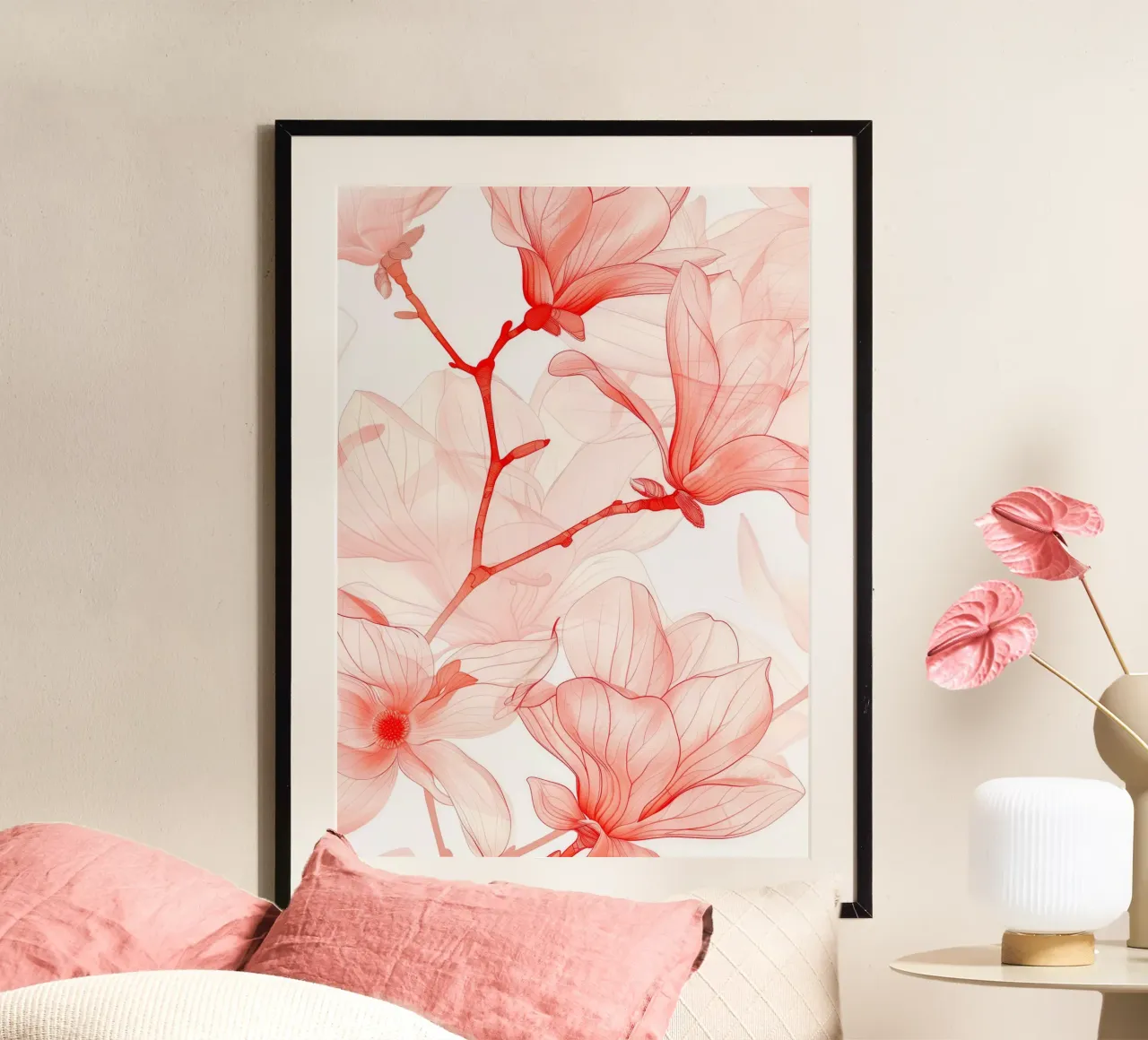 Magnolia carta hahnemühle da Justyna Jaszke JBJart