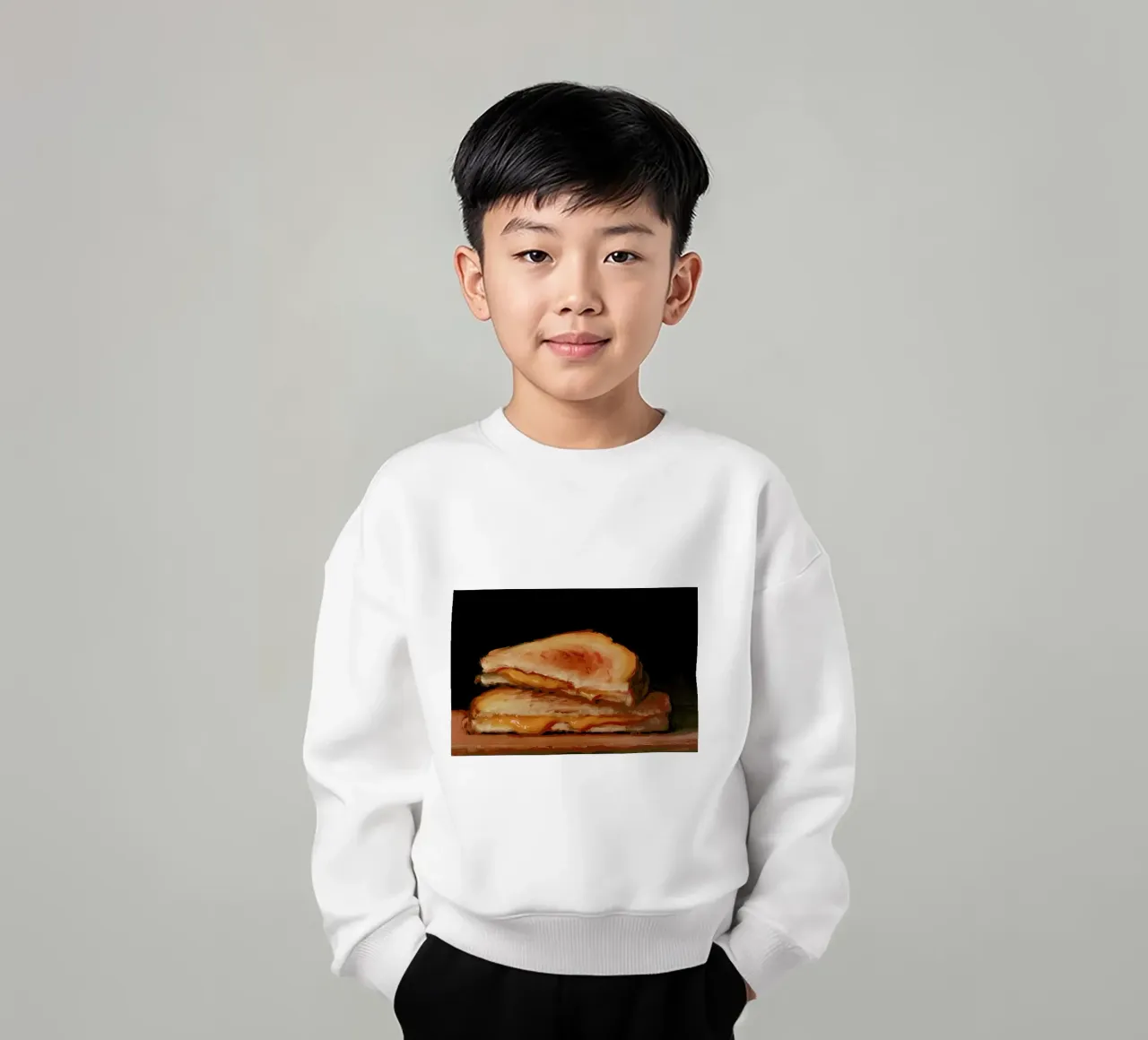 Grilled Cheese felpa bambino da Noah Verrier