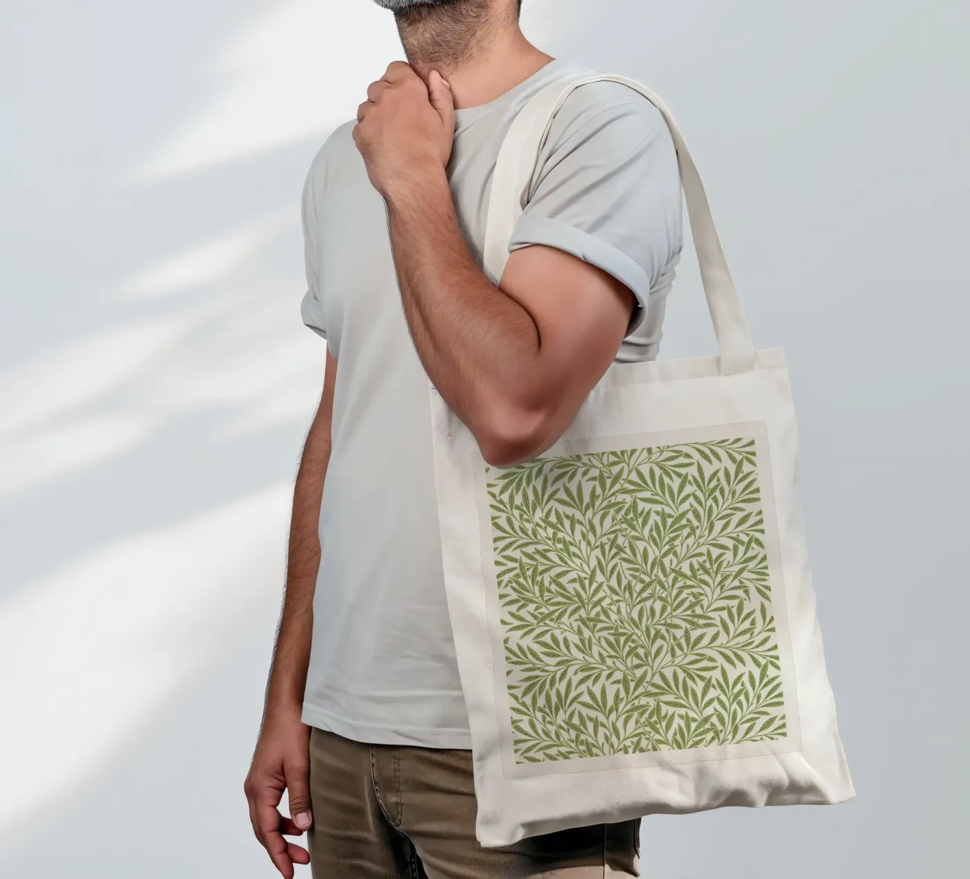 Willow pattern tote bag by vintageshop