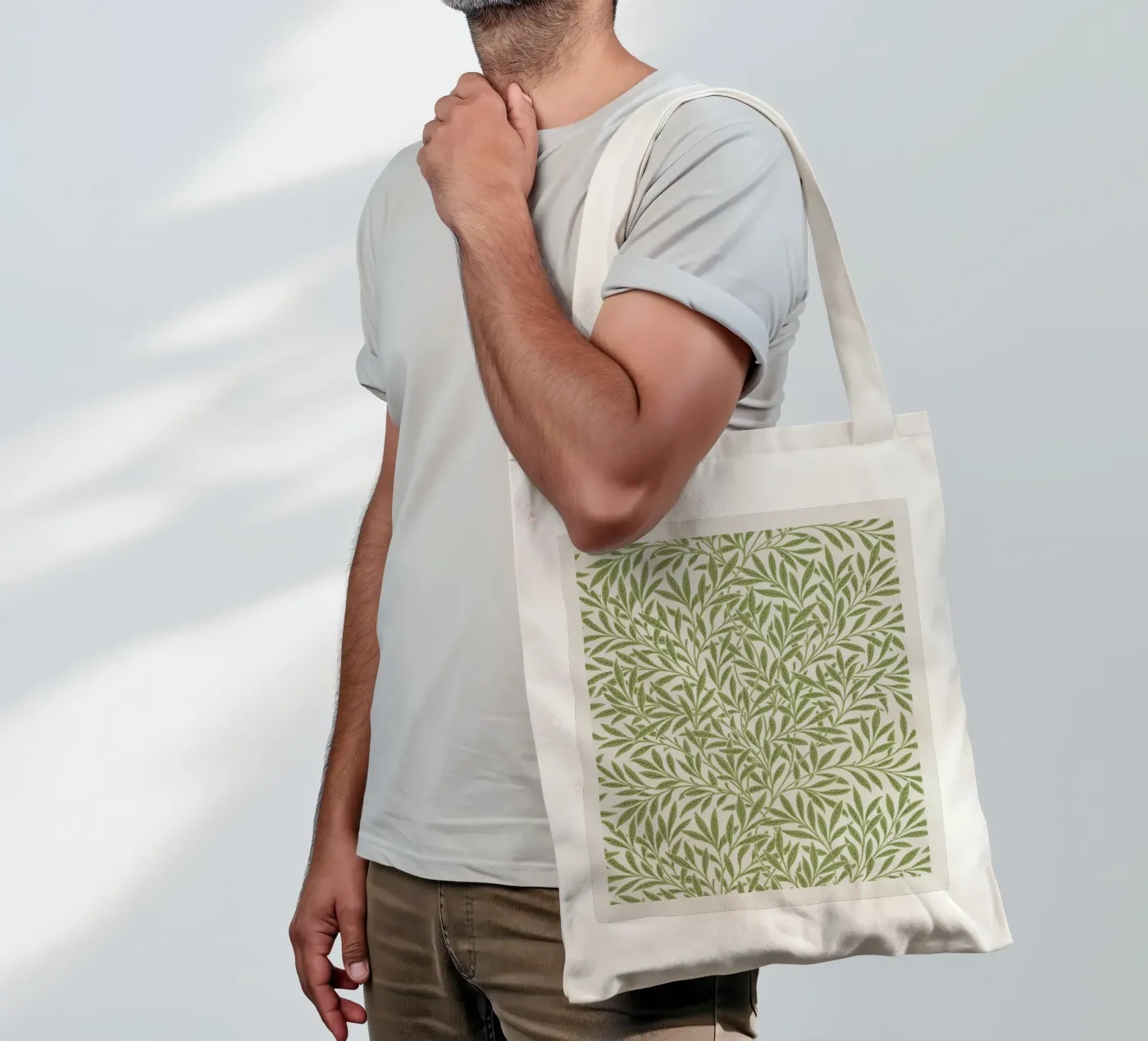 Willow pattern tote bag by vintageshop