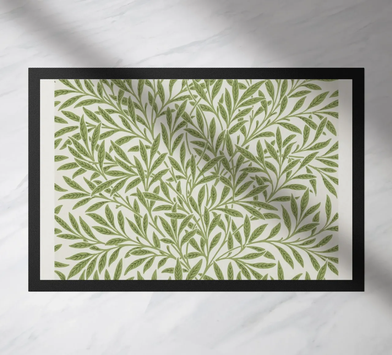 Willow pattern deurmat van vintageshop