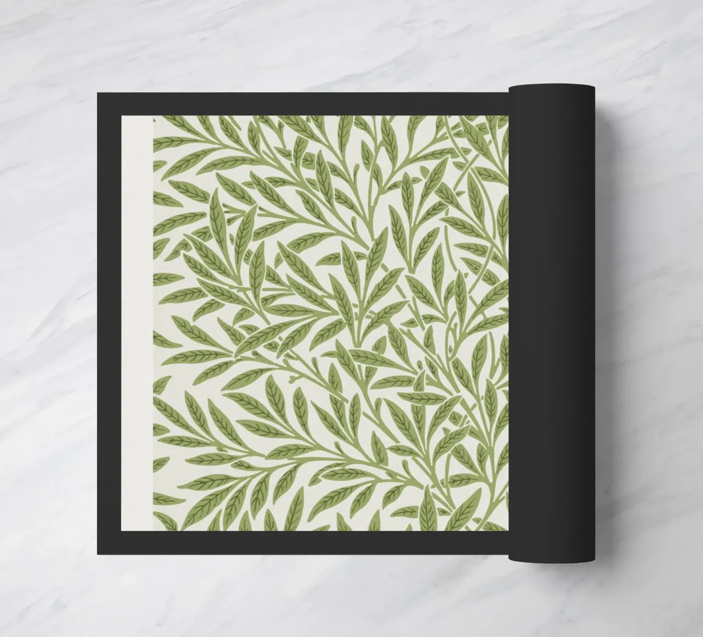 Willow pattern deurmat van vintageshop