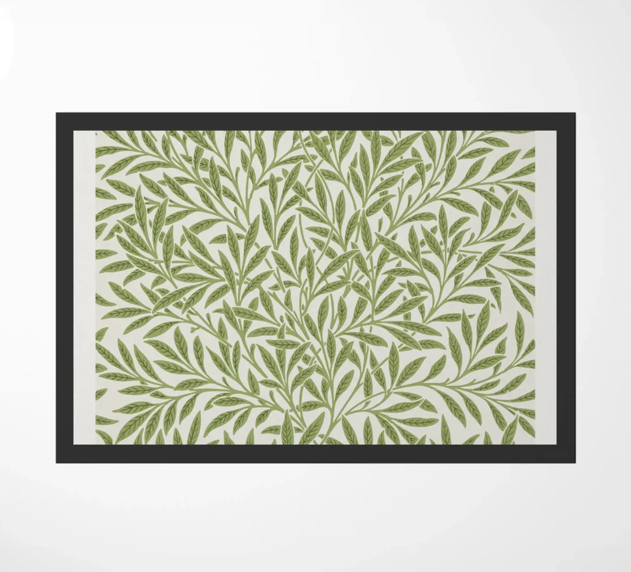 Willow pattern deurmat van vintageshop