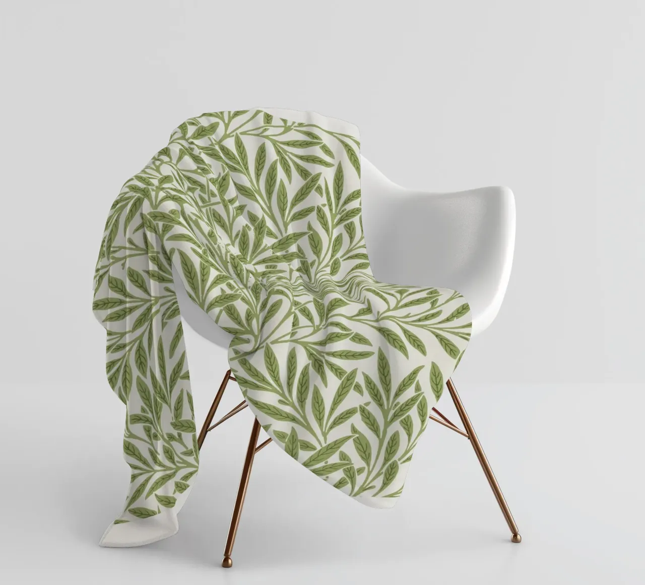 Willow pattern Fleecedecke von vintageshop