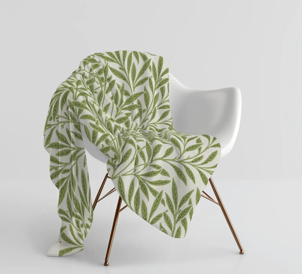 Willow pattern Fleecedecke von vintageshop