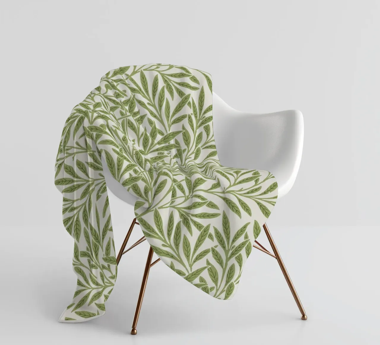 Willow pattern Fleecedecke von vintageshop