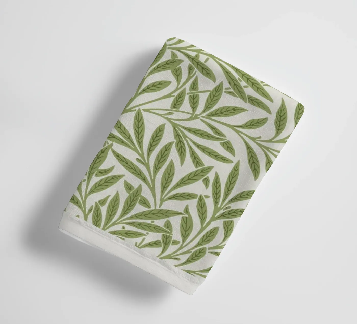 Willow pattern badhanddoek van vintageshop