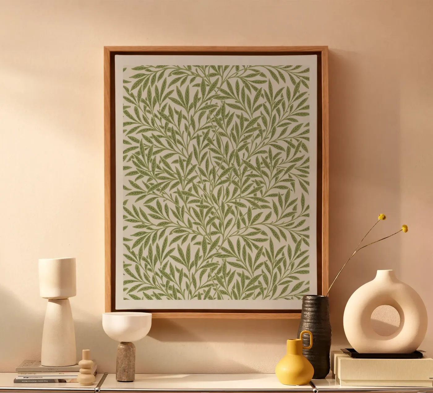 Willow pattern Leinwand von vintageshop