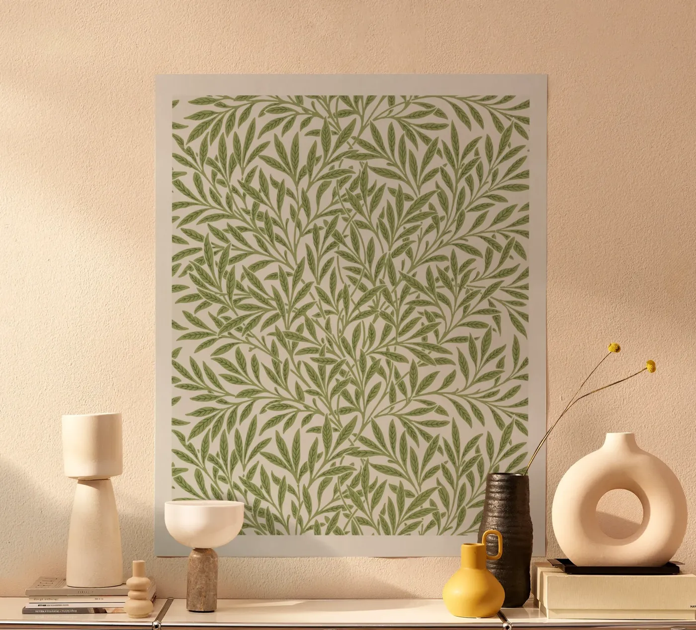 Willow pattern Poster von vintageshop