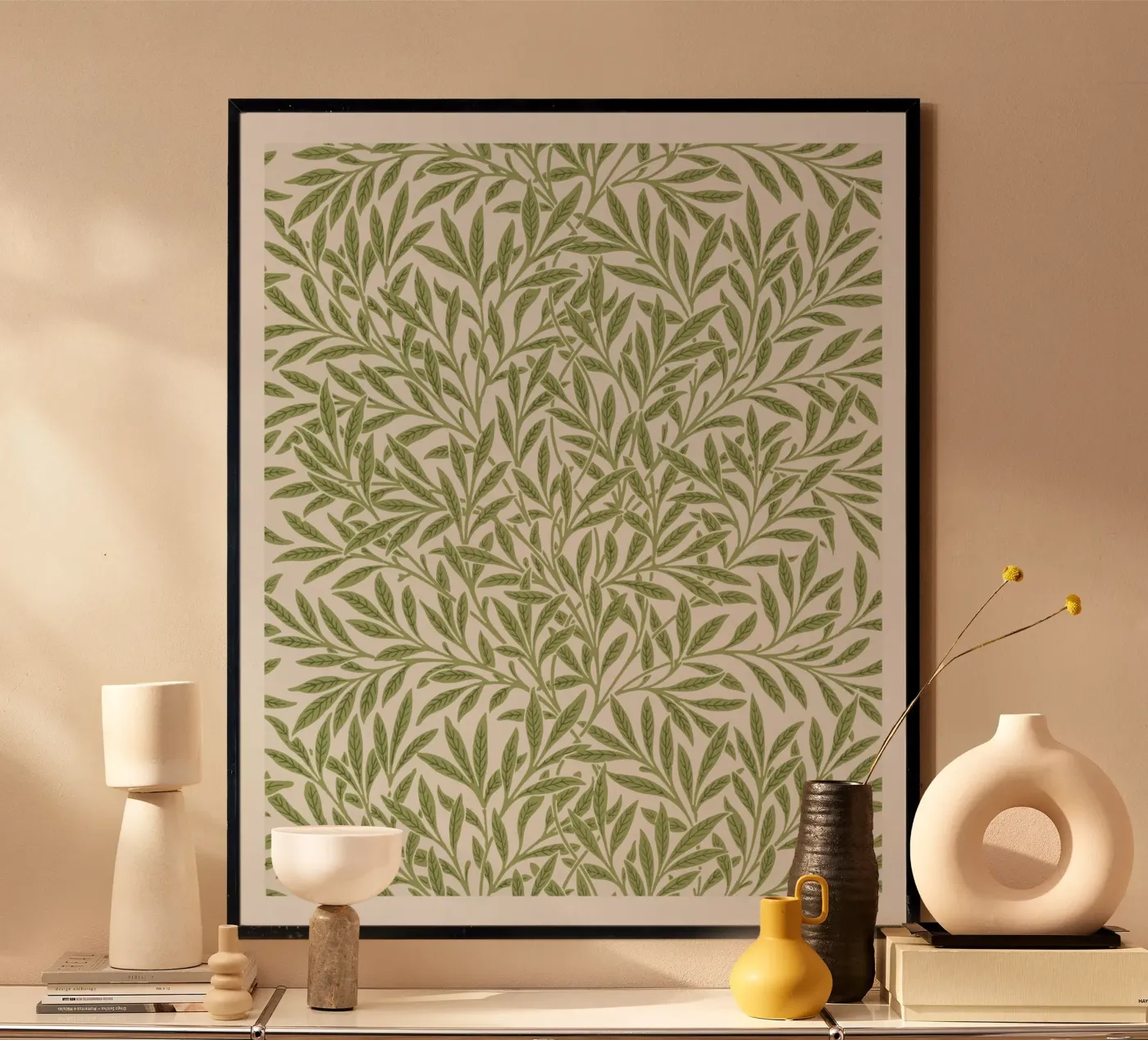 Willow pattern Poster von vintageshop