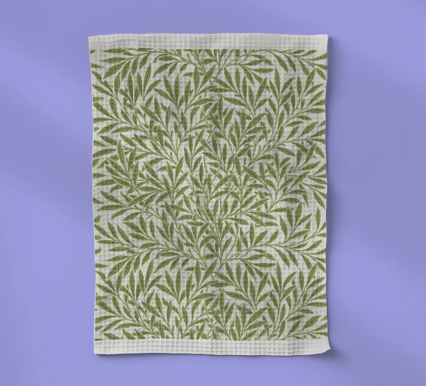 Willow pattern theedoek van vintageshop