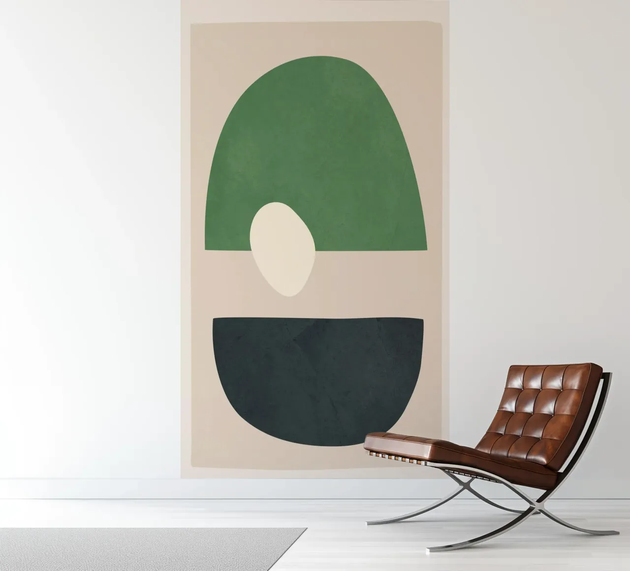 Floating Abstraction 1 papel para pared de cityart