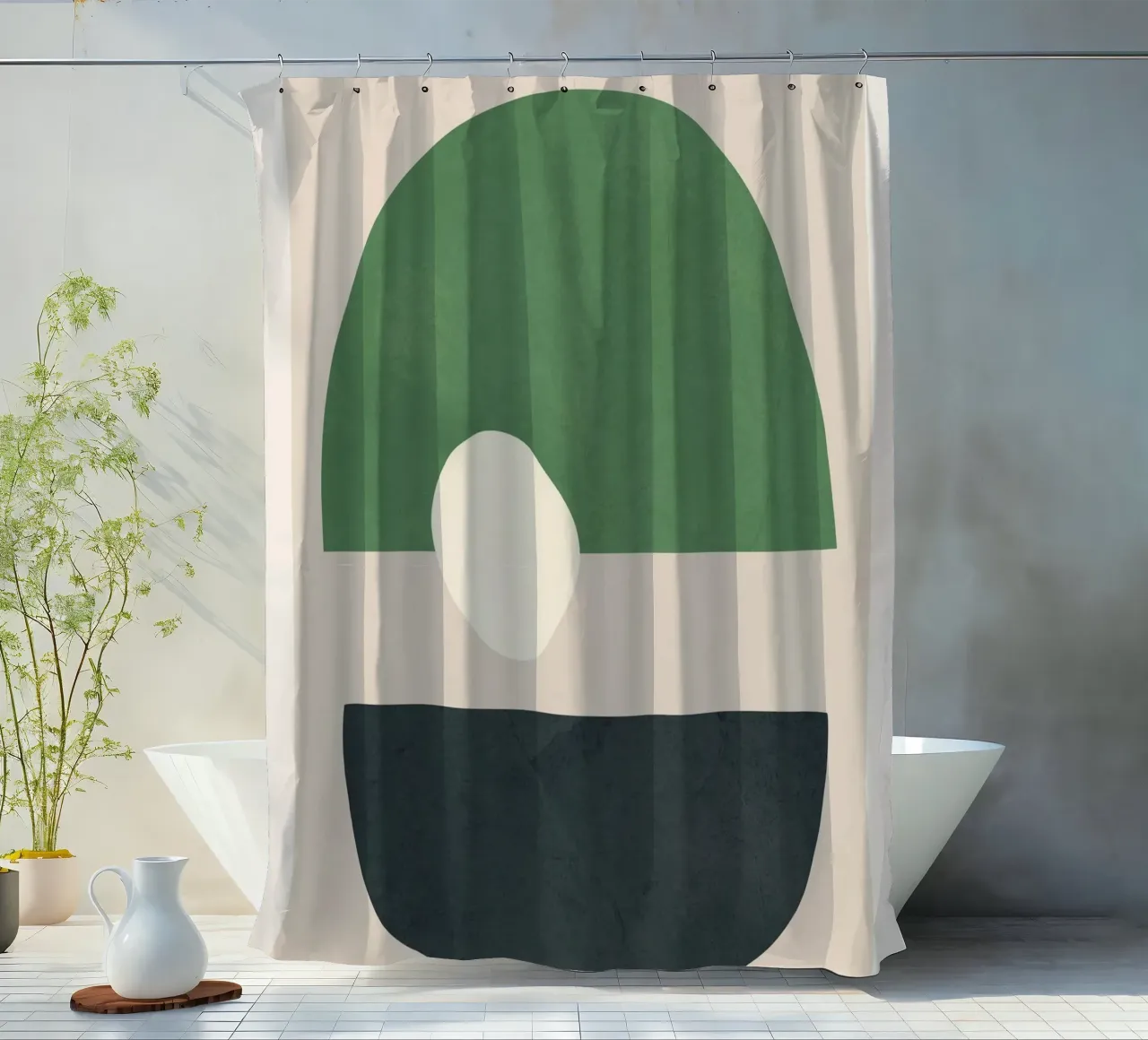 Floating Abstraction 1 tenda da doccia da cityart