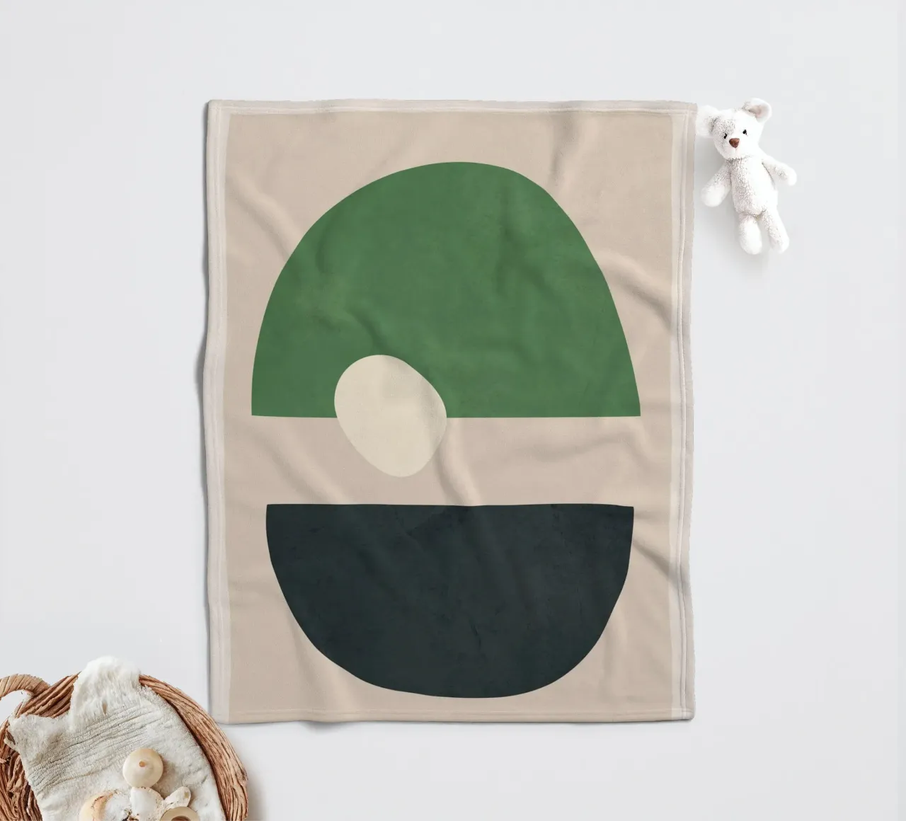 Floating Abstraction 1 coperta in pile da cityart