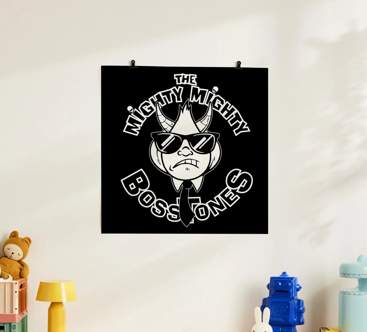 The Mighty Mighty Bosstones poster con telaio in legno da lovelouie
