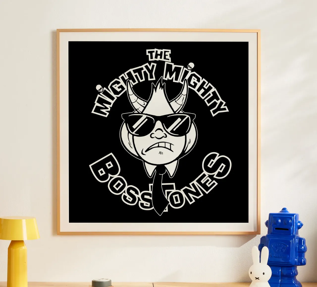The Mighty Mighty Bosstones poster con telaio in legno da lovelouie