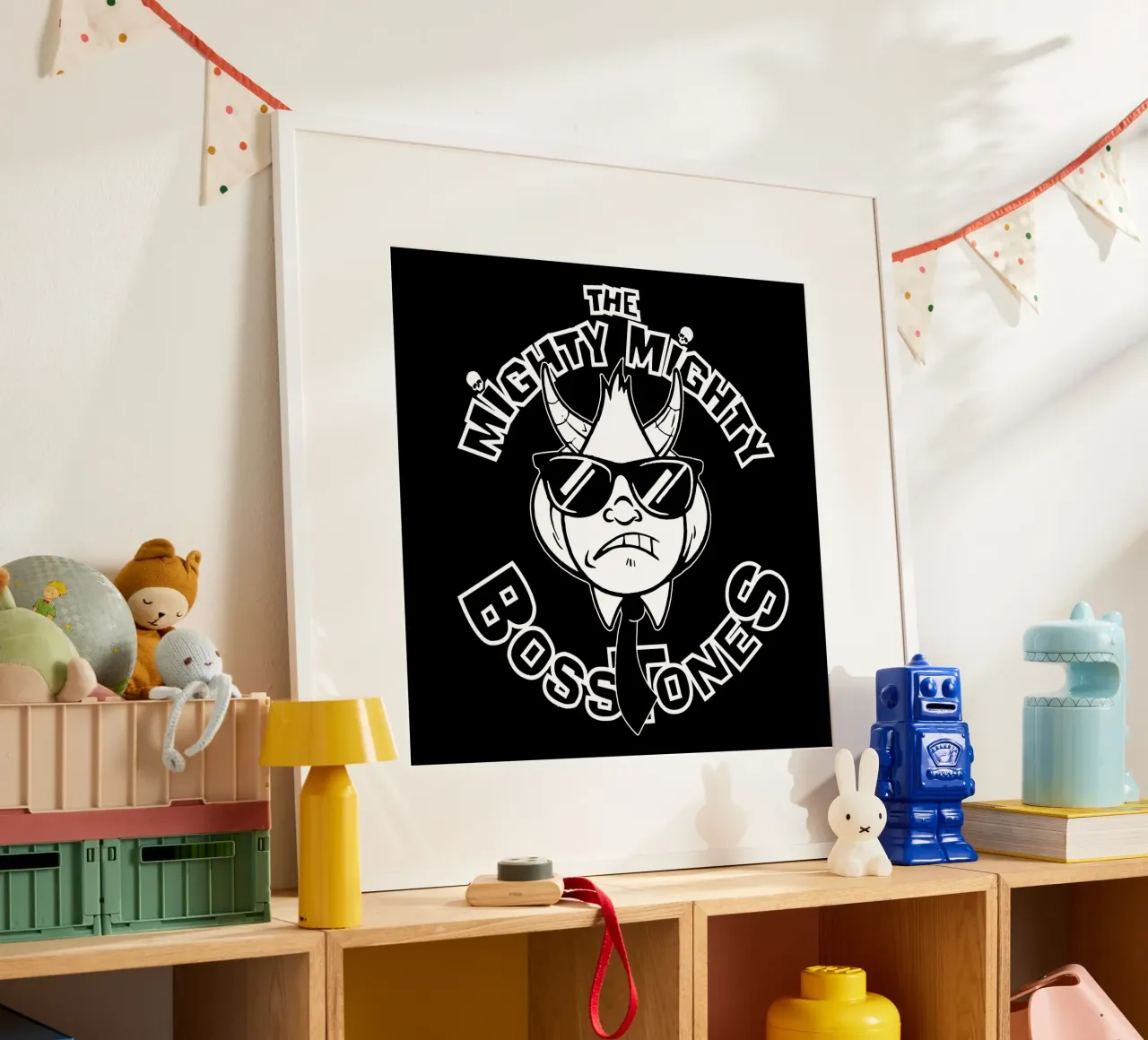 The Mighty Mighty Bosstones poster con telaio in legno da lovelouie
