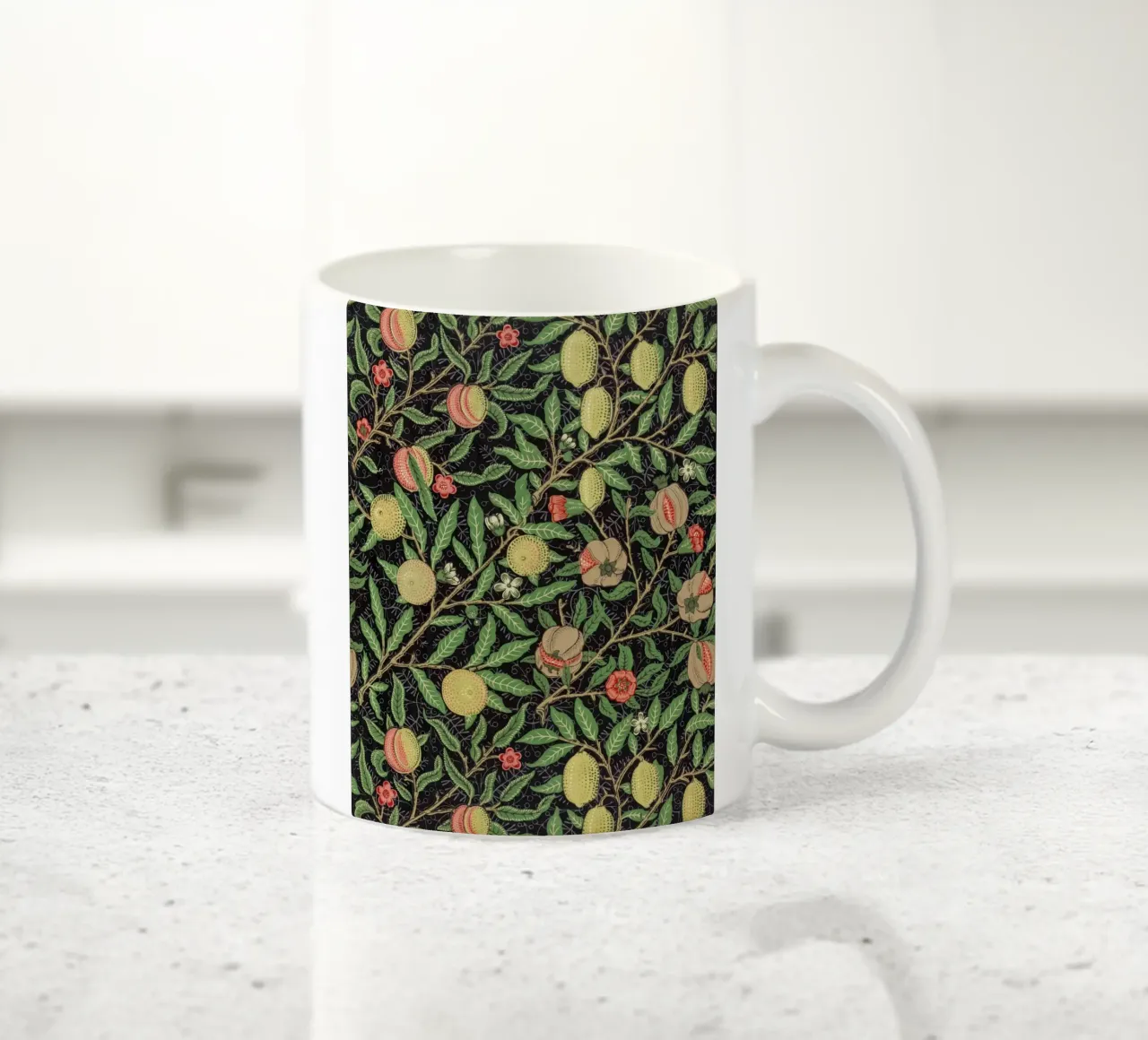 Fruit pattern tazza in ceramica da vintageshop