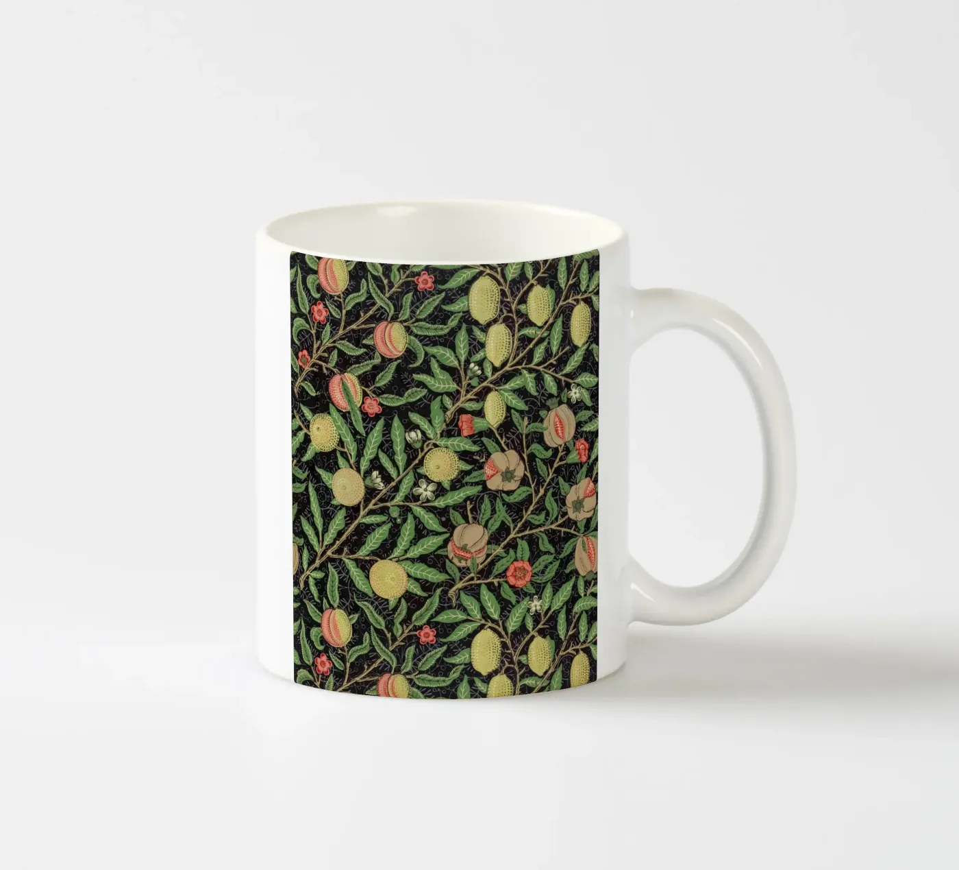Fruit pattern ceramic mug by vintageshop