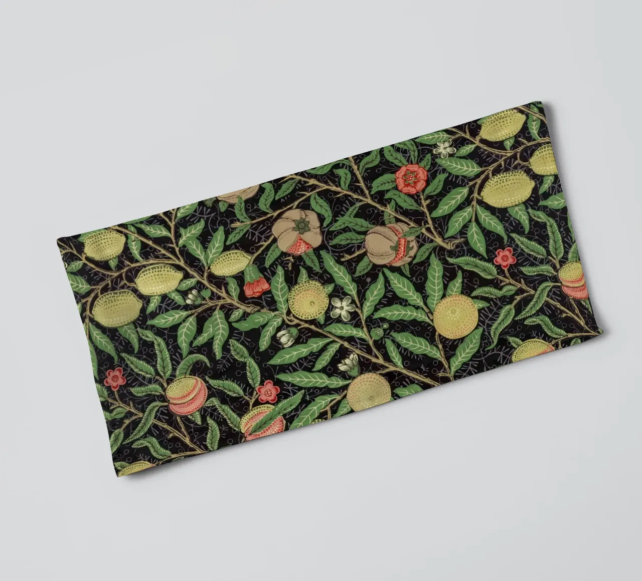 Fruit pattern badhanddoek van vintageshop