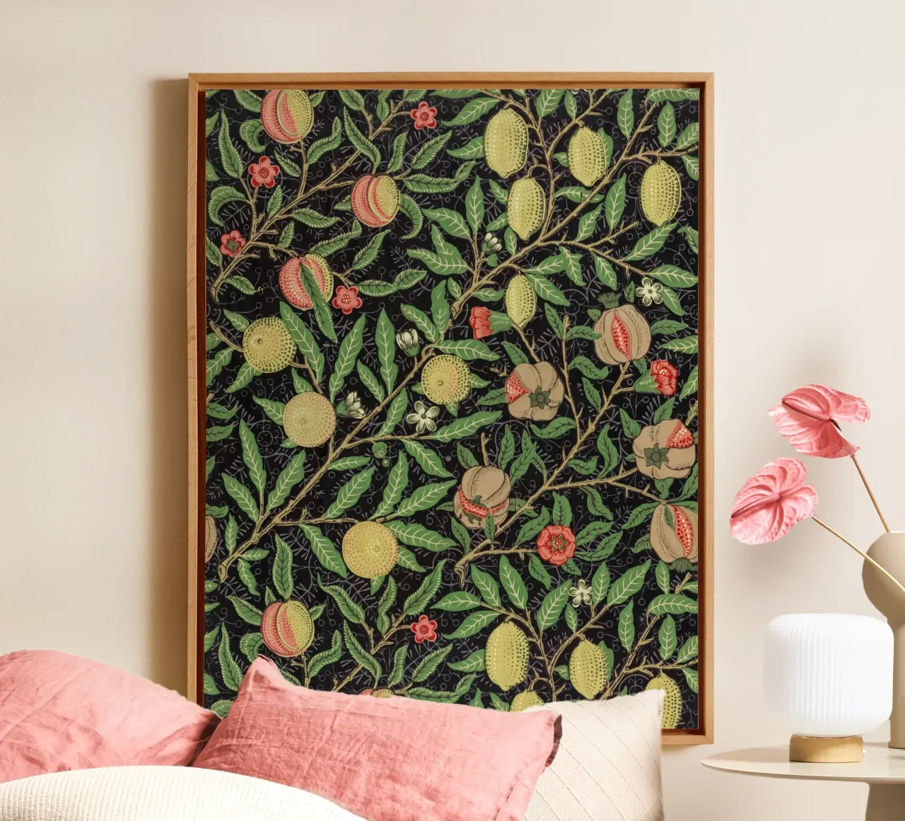 Fruit pattern tela da vintageshop